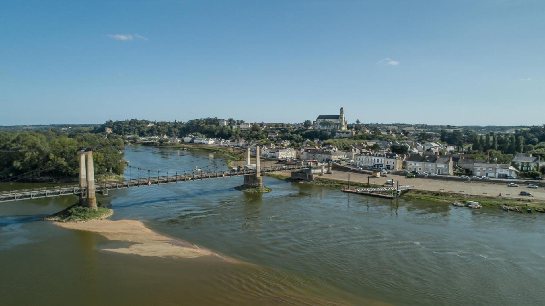 Auberge De La Loire Montjean-sur-Loire Exteriör bild